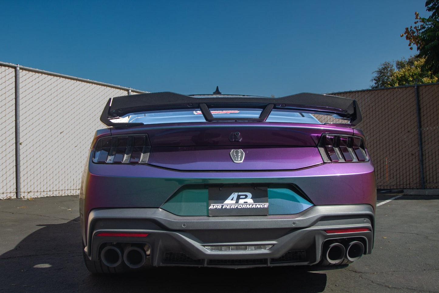 APR Ford Mustang S650 Dark Horse Spoiler With Gurney 2024-Onwards