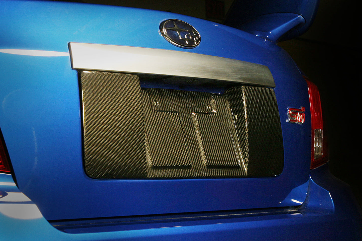 APR Subaru WRX/ STI Saloon Carbon Fiber License Plate Frame 2008-2014