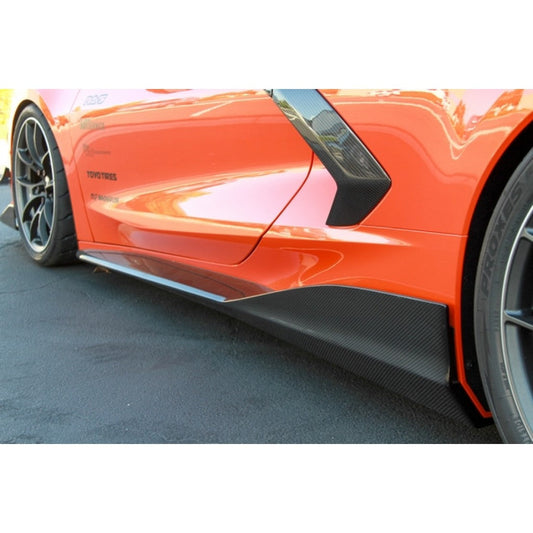 APR Chevrolet Corvette C8 Side Rocker Extensions/ Side Skirt 2020-Onwards