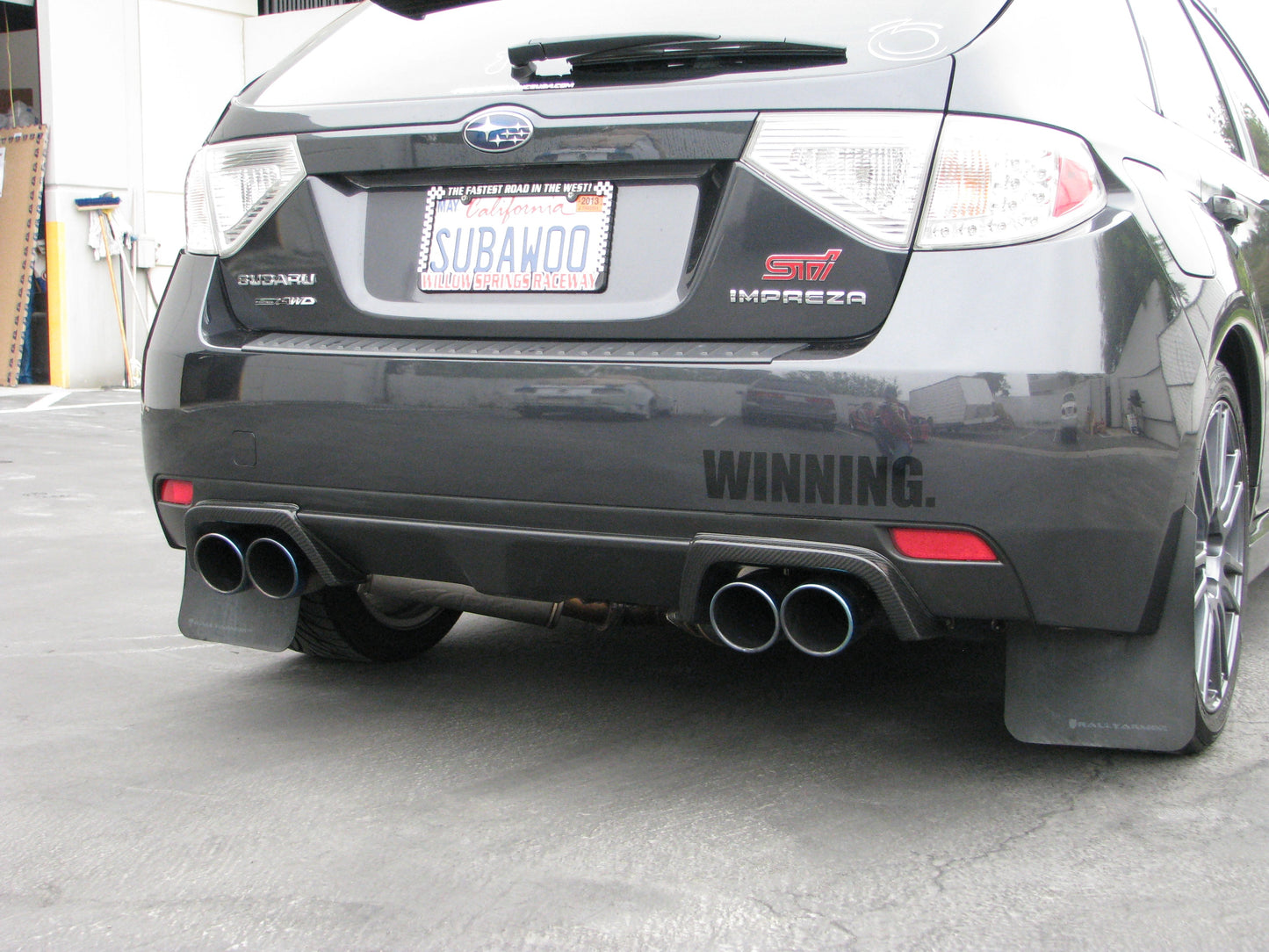 APR Subaru WRX/ STI HaTChback Carbon Fiber Heat Shield 2008-2014