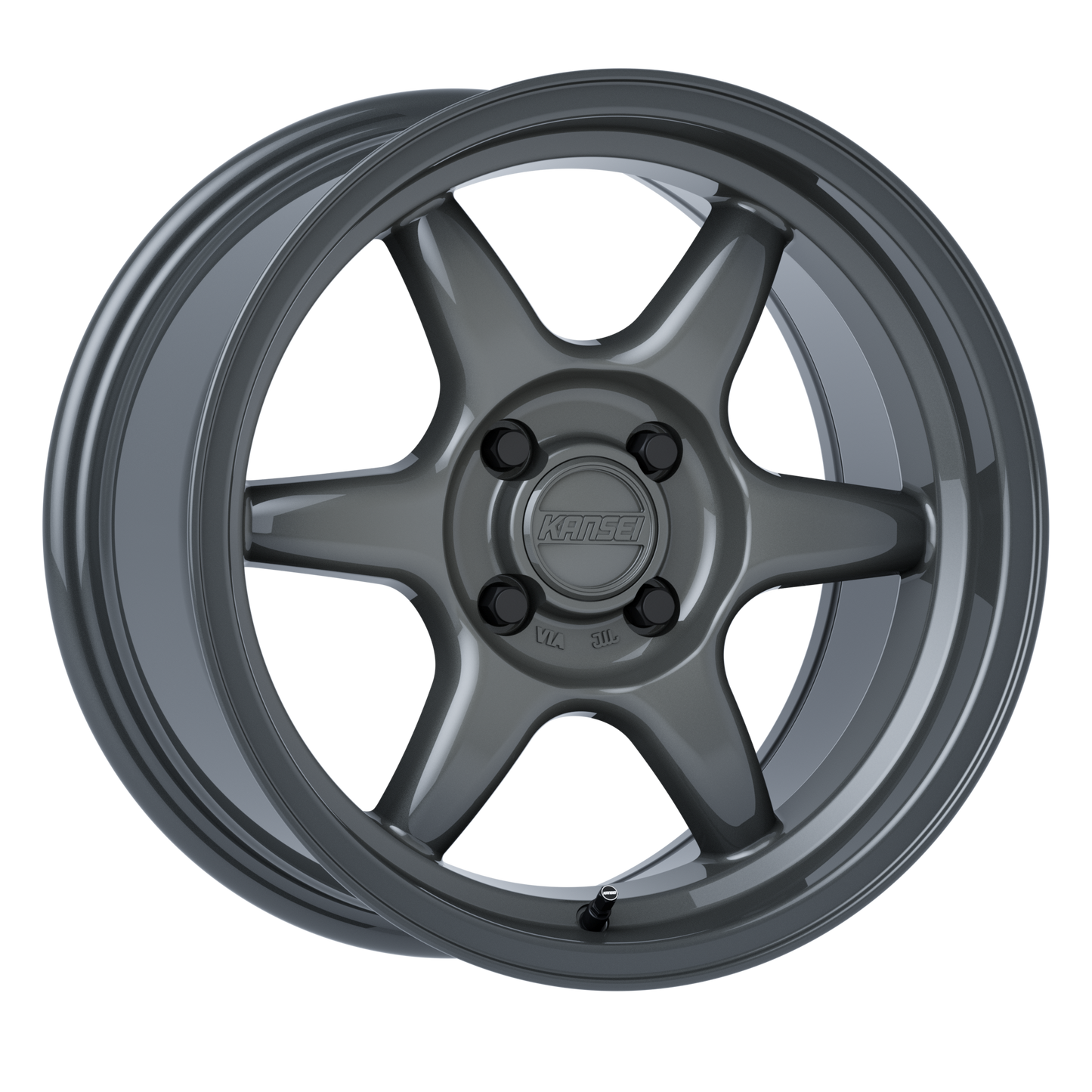 Kansei Wheels K11G-Tandem Gloss Gunmetal