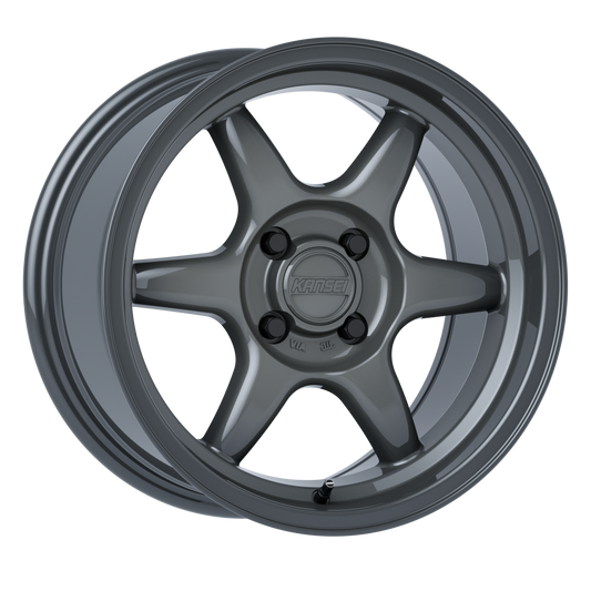 Kansei Wheels K11G-Tandem Gloss Gunmetal