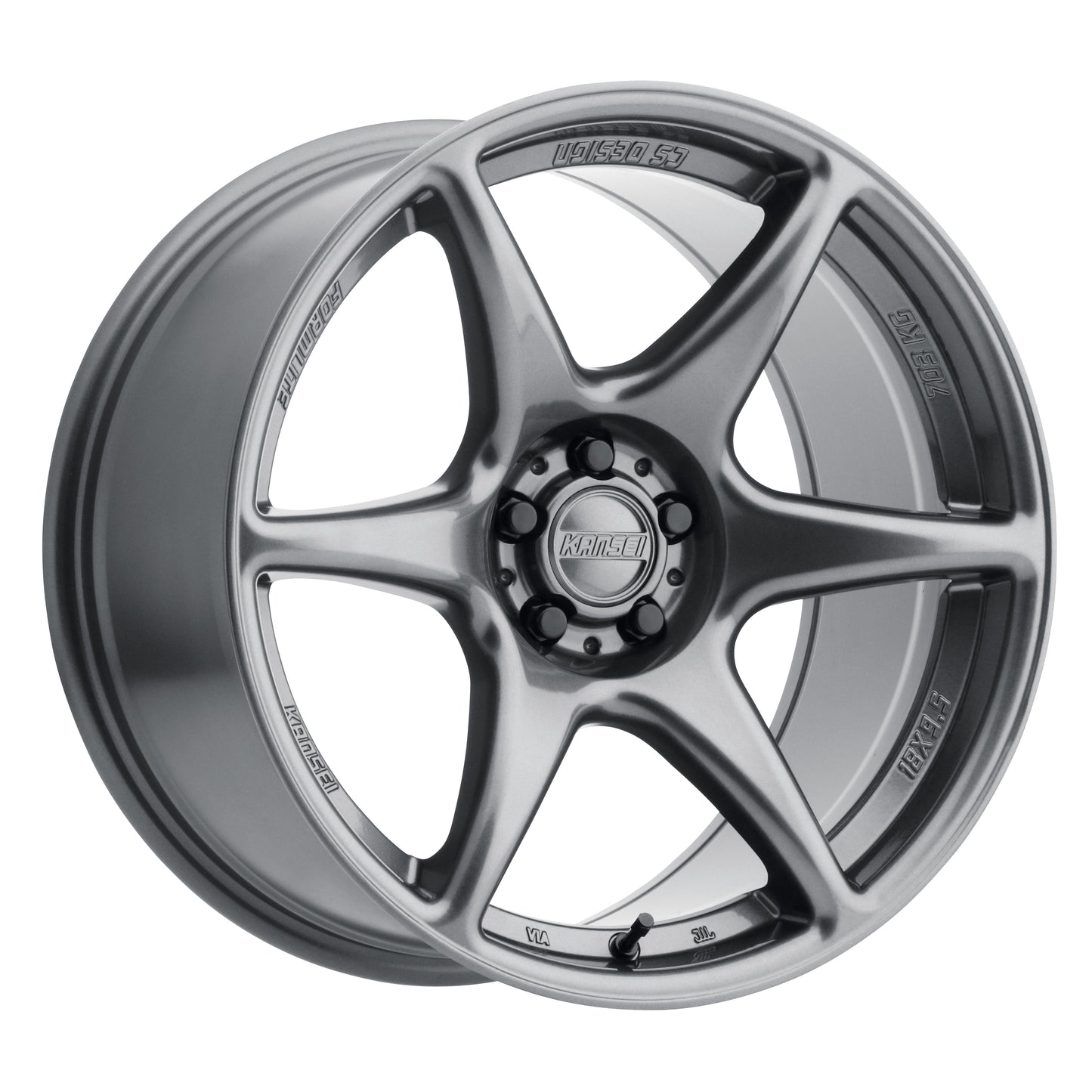 Kansei Wheels K11G-Tandem Gloss Gunmetal