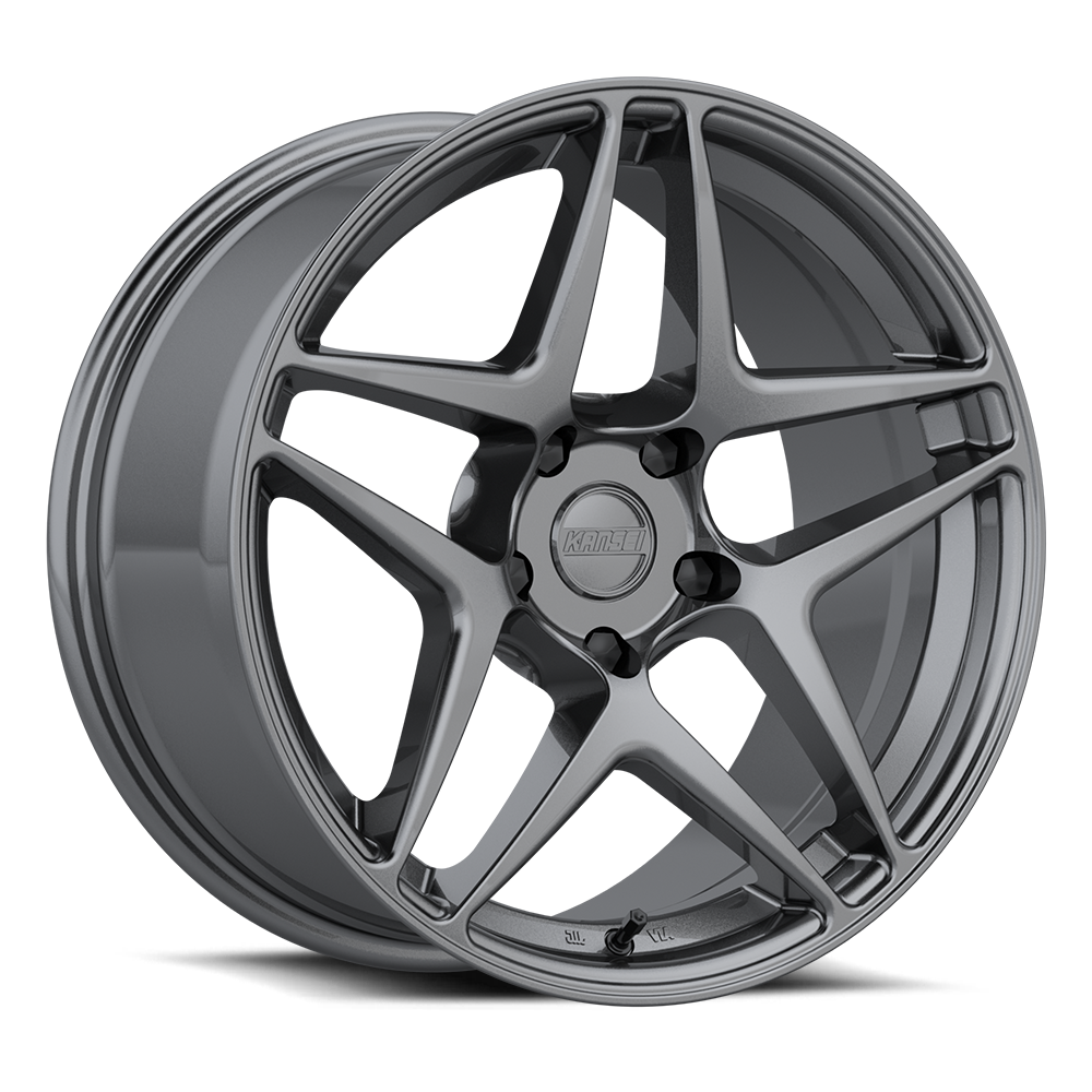 Kansei Wheels K15G-Astro Gloss Gunmetal