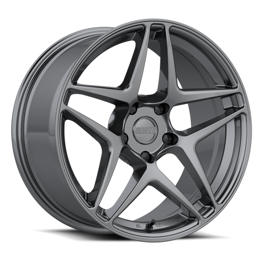 Kansei Wheels K15G-Astro Gloss Gunmetal