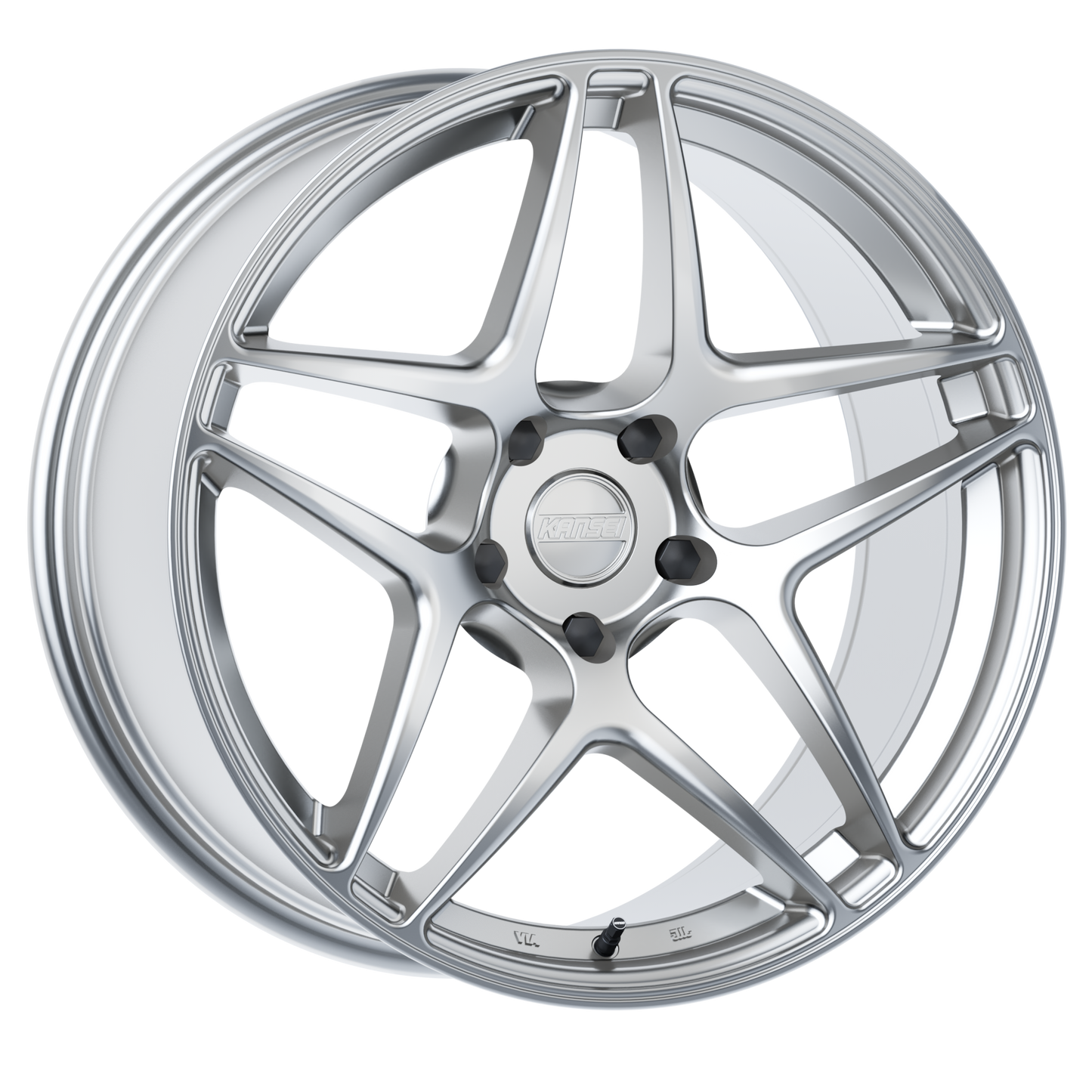 Kansei Wheels K15H-Astro Hyper Silver