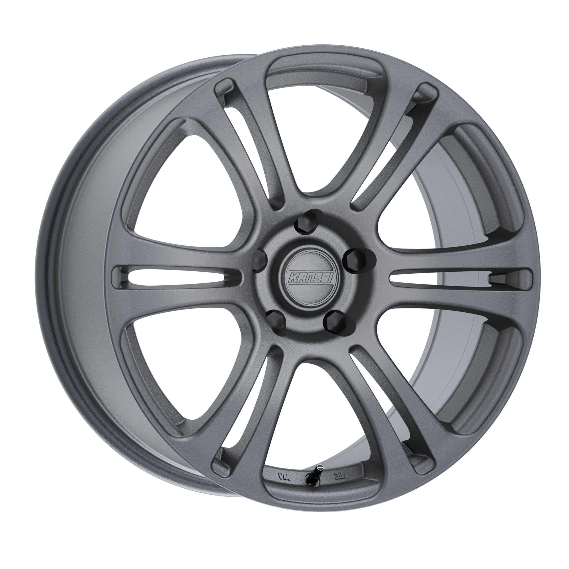 Kansei Wheels K16G-Neo Satin Gunmetal
