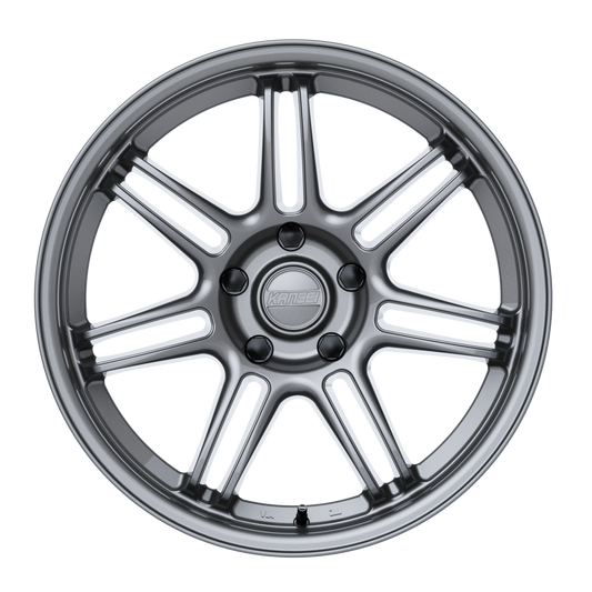 Kansei Wheels K17G-Seven Gloss Gunmetal