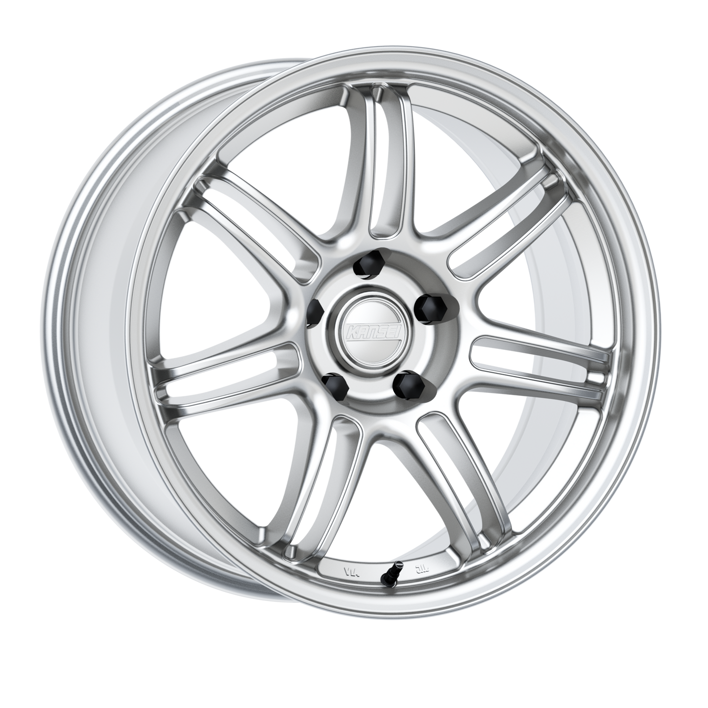 Kansei Wheels K17H-Seven Hyper Silver