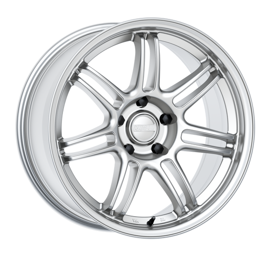 Kansei Wheels K17H-Seven Hyper Silver