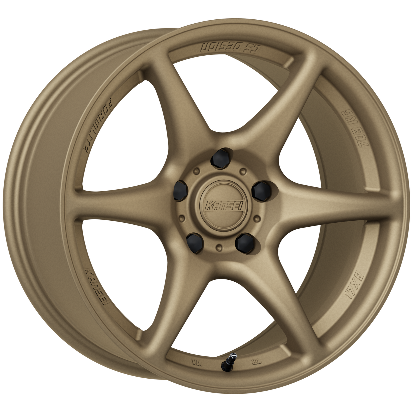 Kansei Wheels K11B-Tandem Textured Bronze