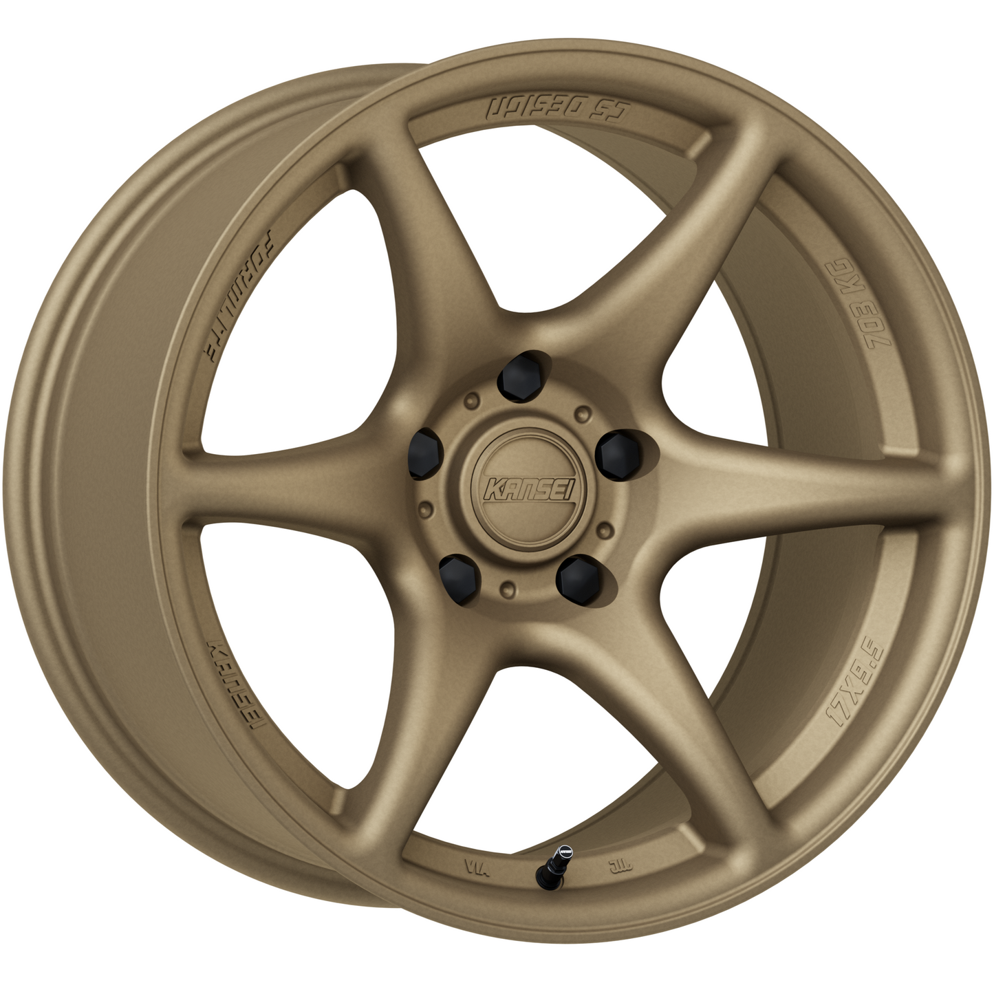Kansei Wheels K11B-Tandem Textured Bronze