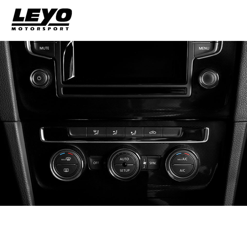 Leyo Motorsport Billet Aluminum Knobs (5 pcs) (Black)