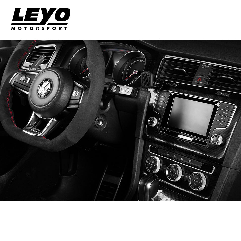 Leyo Motorsport Billet Aluminum Knobs (5 pcs) (Silver)