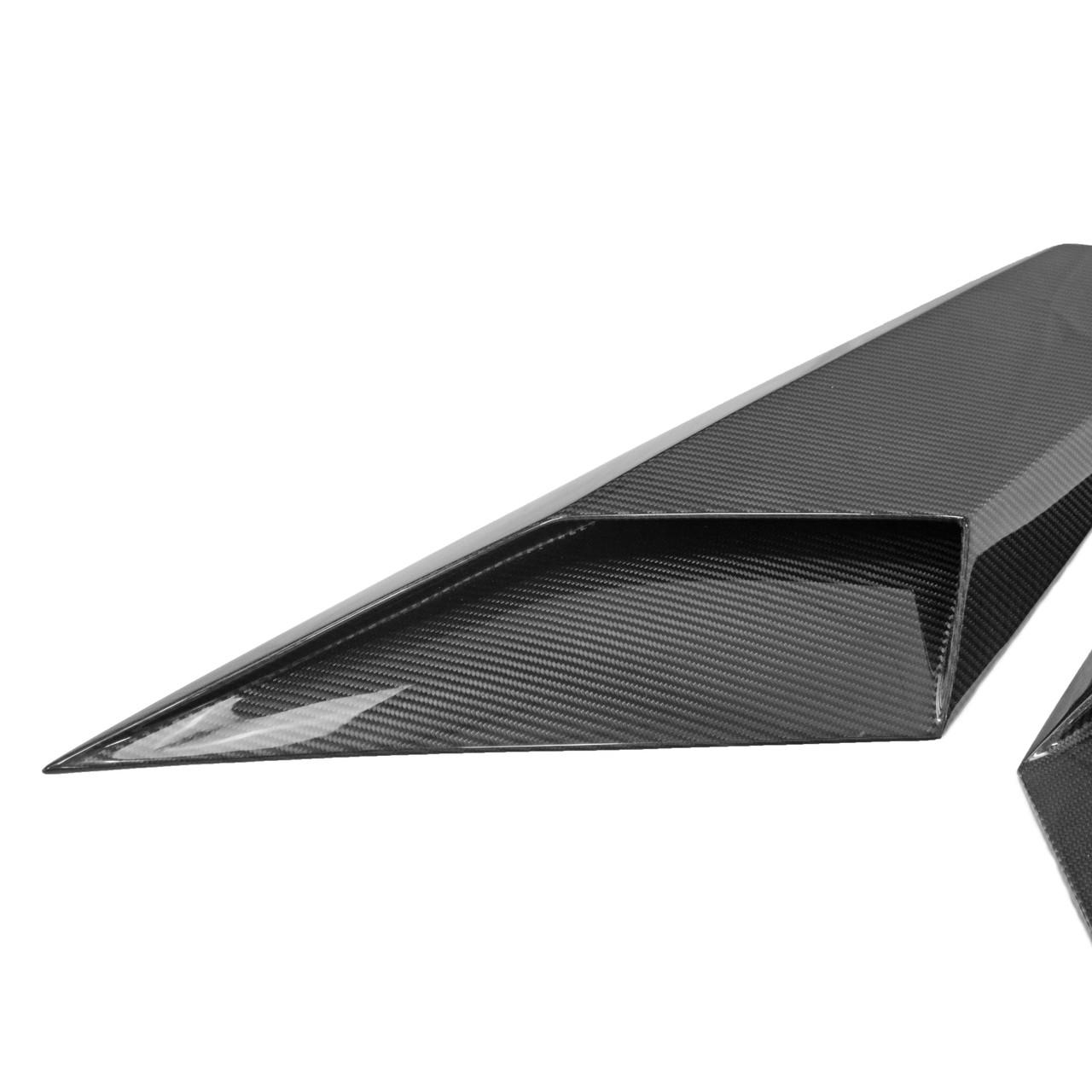 Fabspeed Carbon Fiber SV Style Large Engine Air Intake Panels - Lamborghini Aventador (FS-CF-LAM-AVSVLV)