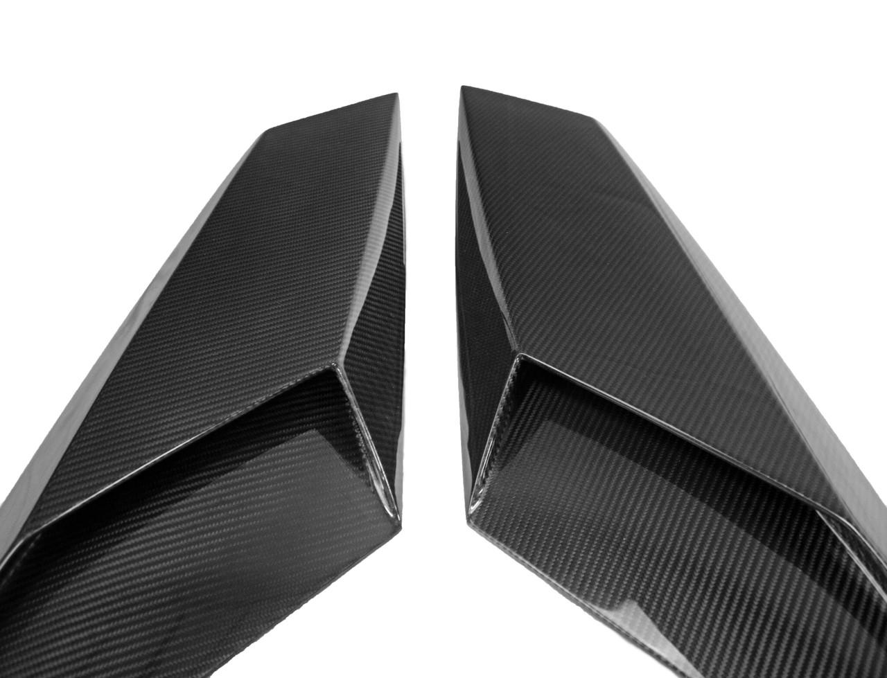 Fabspeed Carbon Fiber SV Style Large Engine Air Intake Panels - Lamborghini Aventador (FS-CF-LAM-AVSVLV)