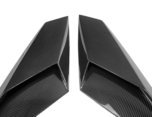 Fabspeed Carbon Fiber SV Style Large Engine Air Intake Panels - Lamborghini Aventador (FS-CF-LAM-AVSVLV)