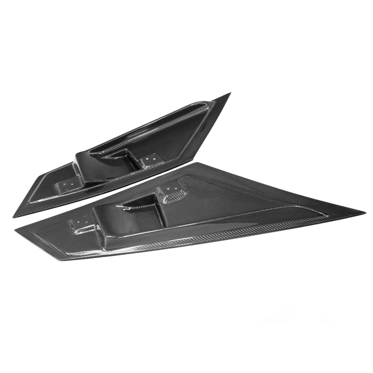 Fabspeed Carbon Fiber SV Style Large Engine Air Intake Panels - Lamborghini Aventador (FS-CF-LAM-AVSVLV)