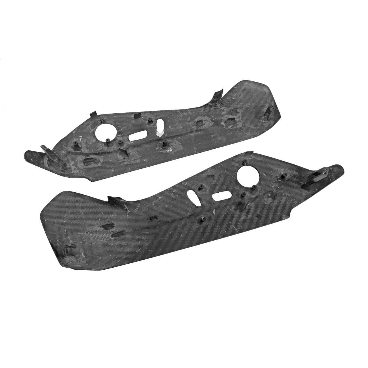 Fabspeed Carbon Fiber Right and Left Outer Seat Panel Trim - Lamborghini Aventador (FS-CF-LAM-AVRSB)