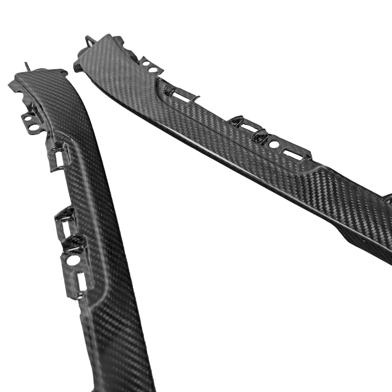 Fabspeed Carbon Fiber Center Console Side Trim - Lamborghini Huracan (FS-CF-LAM-HUDST)