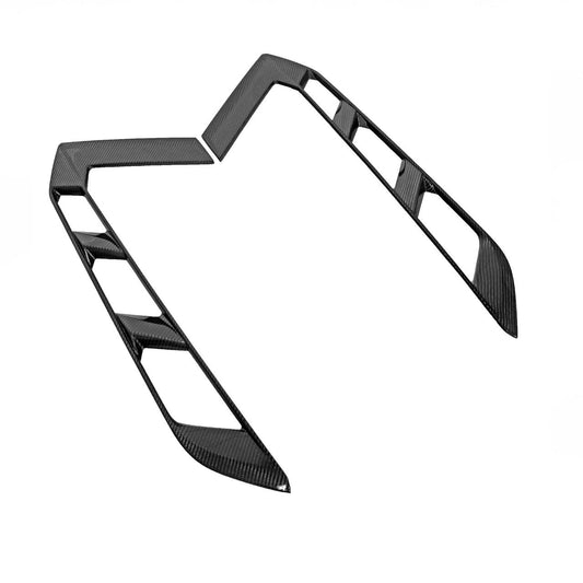 Fabspeed Carbon Fiber Rear Hatch Louvers - Chevrolet B8 Corvette (FS-CF-COR-C8RHL)