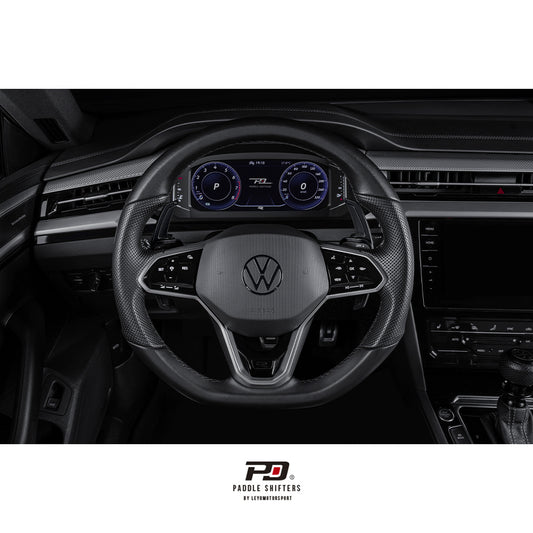 Leyo VW MK8 Fusion Paddle Shift Extension (Black)