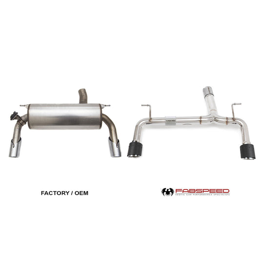 Fabspeed BMW M235i F22 Muffler Bypass Exhaust System (FS.BMW.M235.MBEXBXXX)