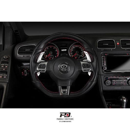 Leyo VW MK6 MK5 GTI Billet Paddle Shift Extension (Silver)