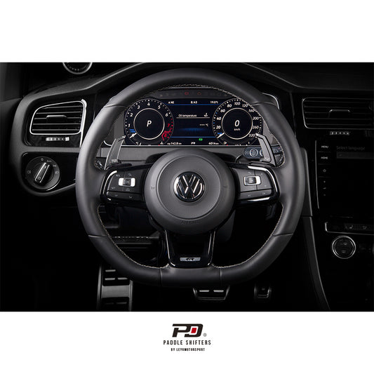 Leyo MK7 Golf GTI / R Billet Paddle Shift Extension (Silver) Gen.2