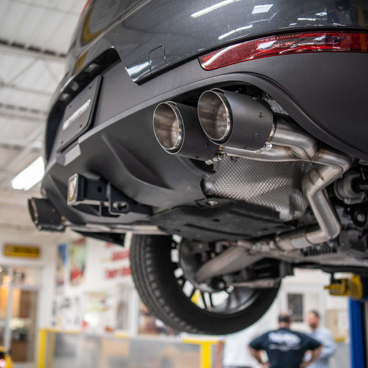Fabspeed Porsche Macan S / GTS V6 Rear Slip-on Sport Exhaust 2019 - 2022 Onwards (FS.POR.19MCNV6.XXX)