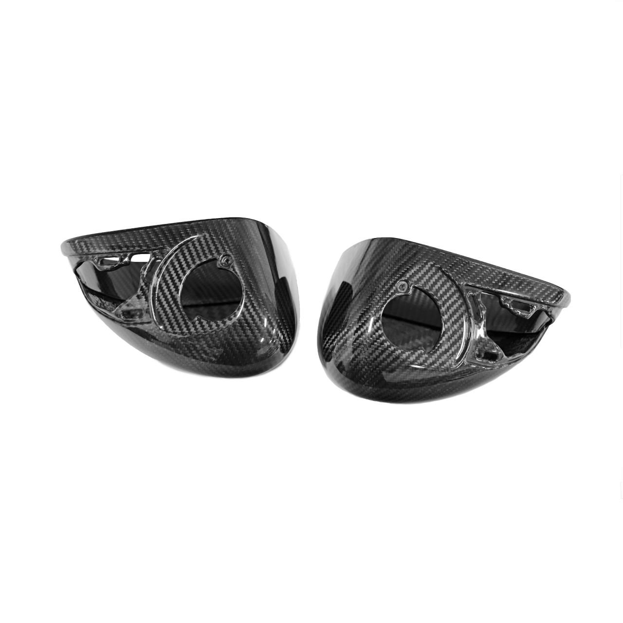 Fabspeed Carbon Fiber Mirror Housings - McLaren 720S/765LT (FS-CF-MCL-720MH)