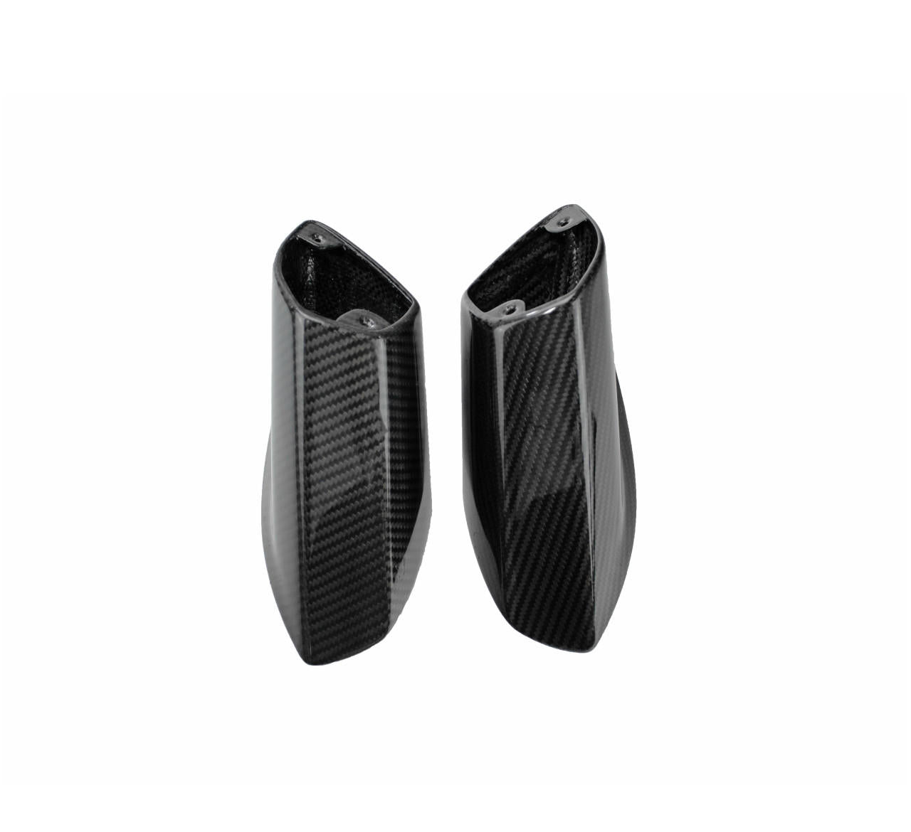 Fabspeed Carbon Fiber Outer Mirror Casing Replacements With Bases - Lamborghini Huracan (FS-CF-LAM-HUOMH)