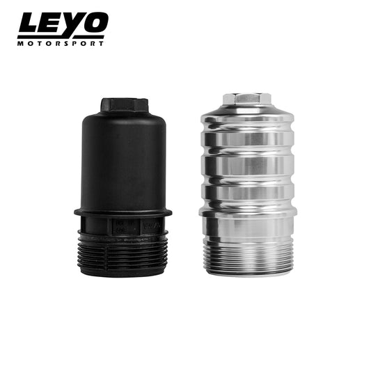 Leyo Motorsport Oil Filter Housing(Black)