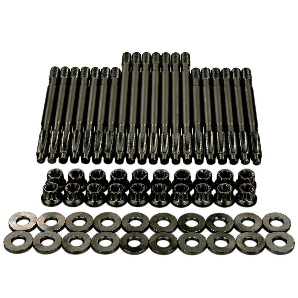 M11 Upgrade Head Stud Set Burnished For Volkswagen Golf 4 3.2 R32 (P101122010.BR)