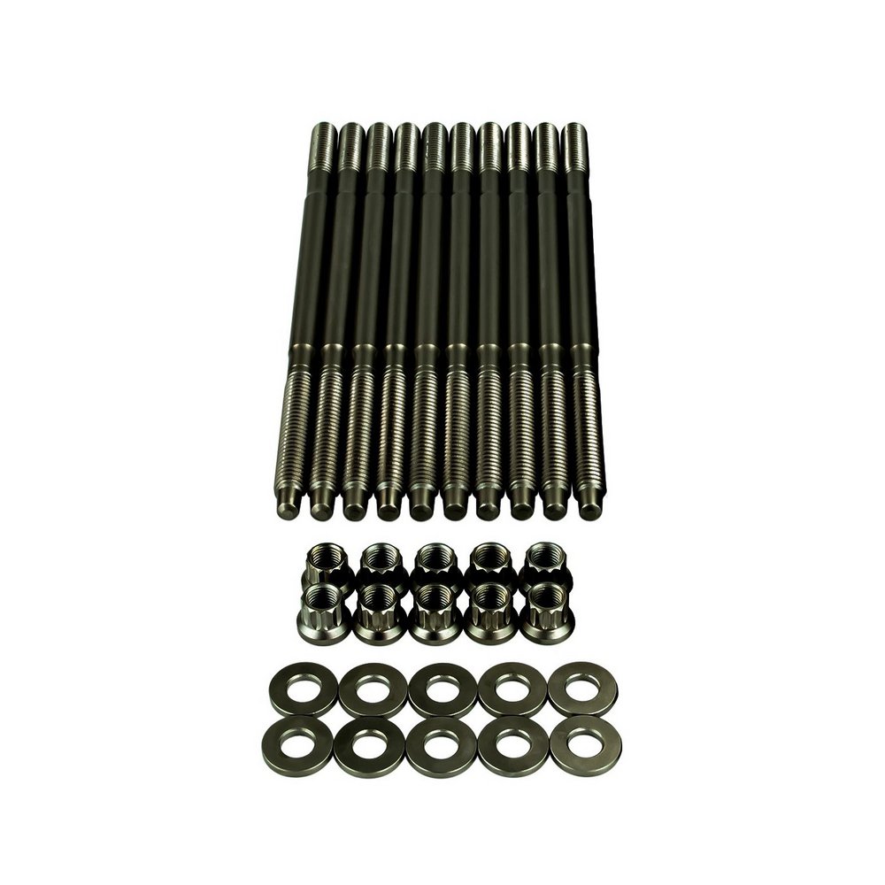 Head Stud Set Burnished For Mitsubishi EVO1 2.0T 4G63 OEM (P114011010.BR)