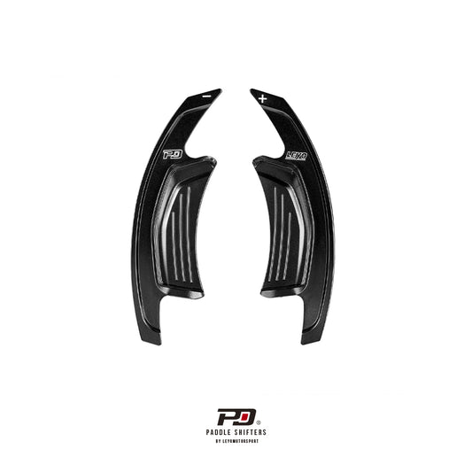 Leyo Audi S Tronic Billet Paddle Shift Extension V3 (Black)