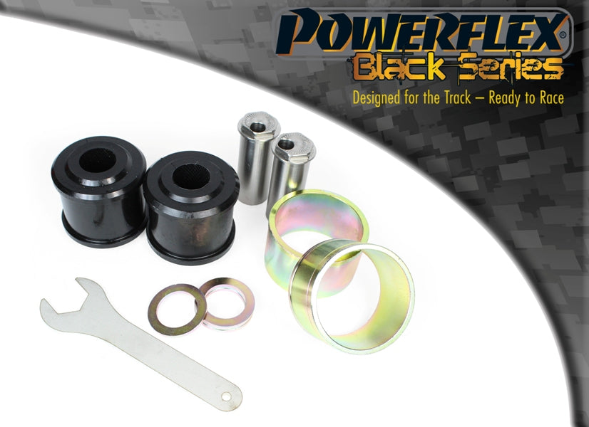 Porsche (PFF3-702GBLK) Front Lower Radius Arm to Chassis Bush Caster Adjustable
