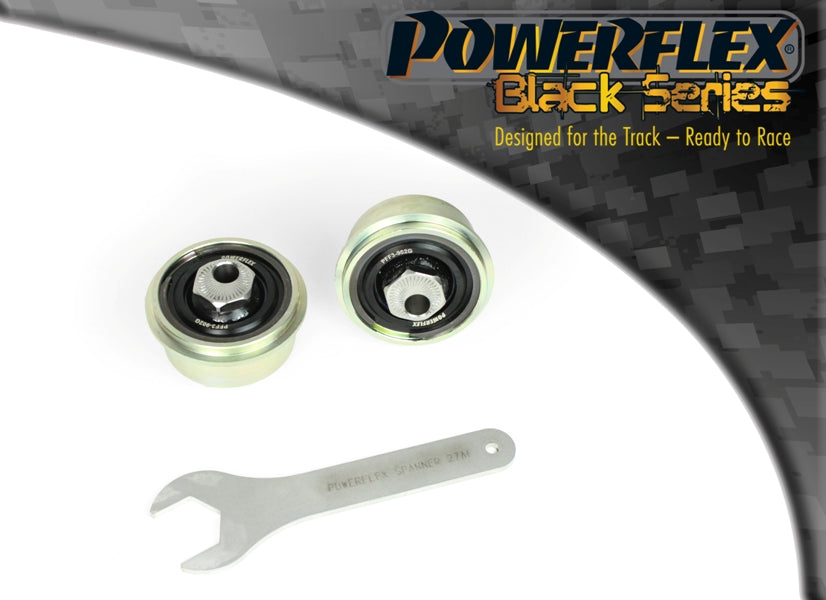 Audi (PFF3-902GBLK) Front Wishbone Rear Bush, Caster Adjustable