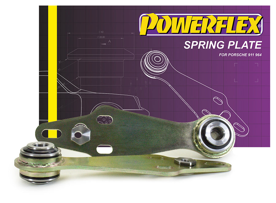 Porsche (PFR57-107) Rear Suspension Spring Plate