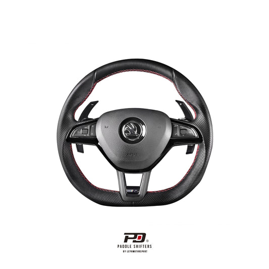 Leyo Skoda DSG Billet Paddle Shift Extension (Black)