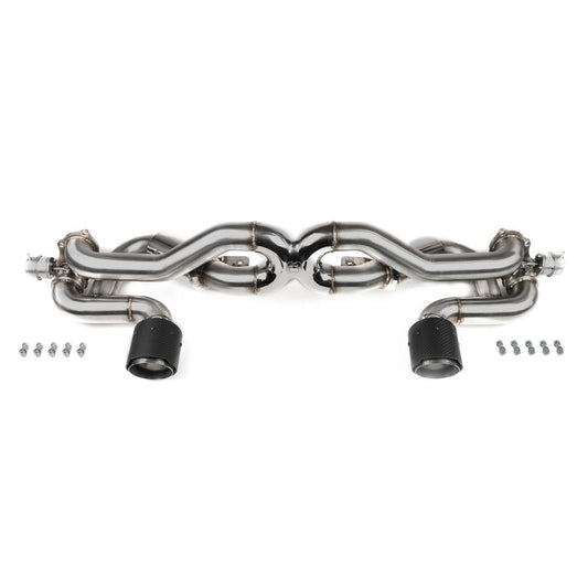 Fabspeed Porsche 718 GT4 / GTS / Spyder Valvetronic X-Pipe Exhaust System 2020 Onwards (FS.POR.718GT4.VLVXXX)