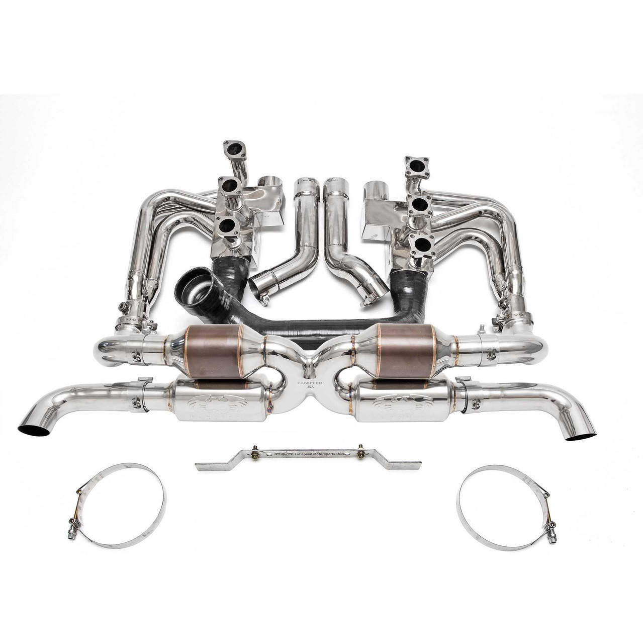 Fabspeed Porsche 964 Carrera RSR Header Muffler Kit 1989-1994 (FS.POR.964.RSRWXXX)