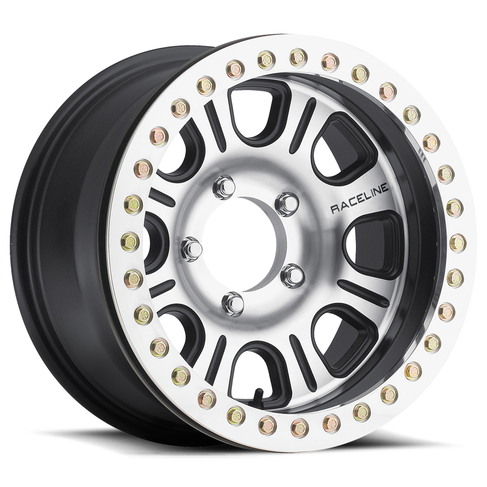 Raceline Wheel (RT232-MonsterBMF) Satin Black Machined Finish