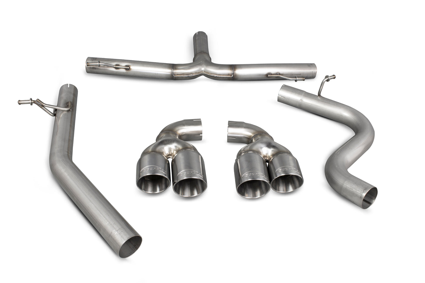 Audi Tt Mk2 2.0 TDI Quattro (Not Cabriolet) Cat-Back System (SAU025)