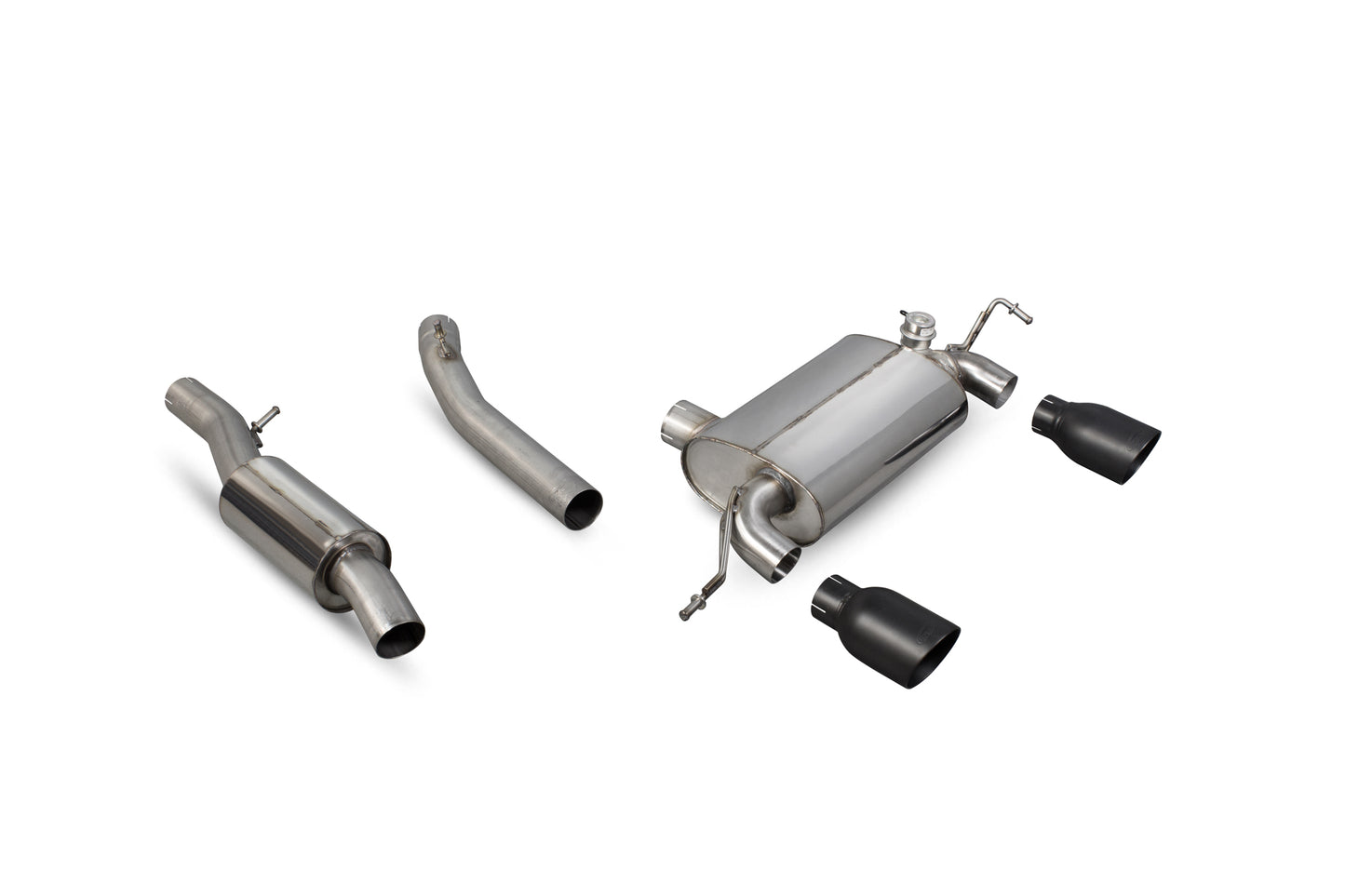 Audi Tt Mk1 Quattro 3.2 V6 Resonated Cat-Back System (SAU042C)