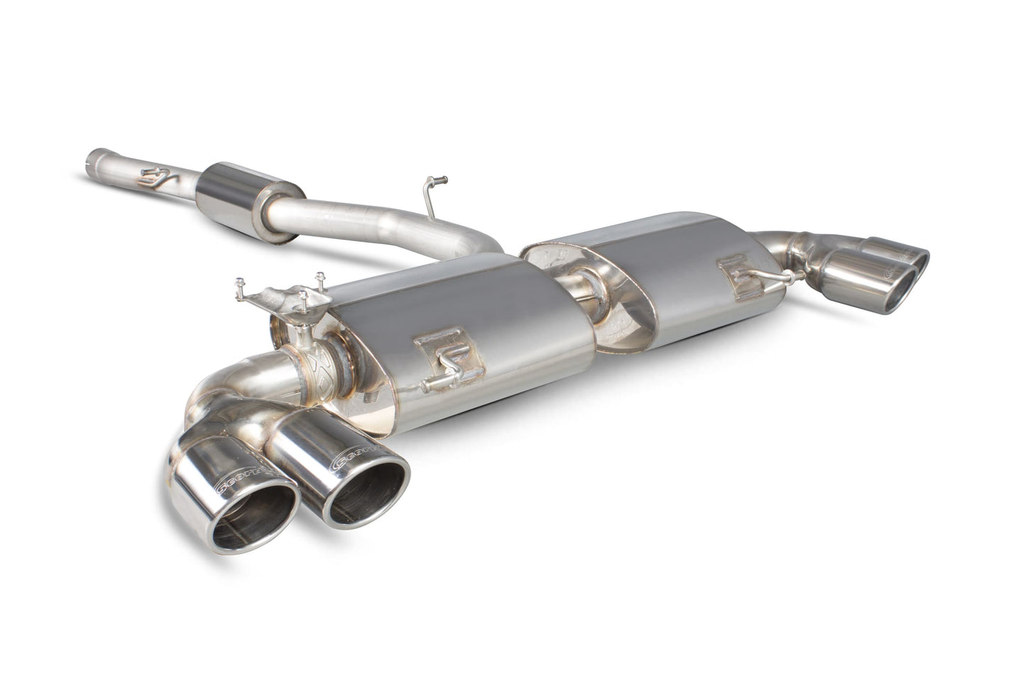 Audi S1 2.0 TFSI Quattro Resonated Cat-Back System With Electronic Valves (SAU045)