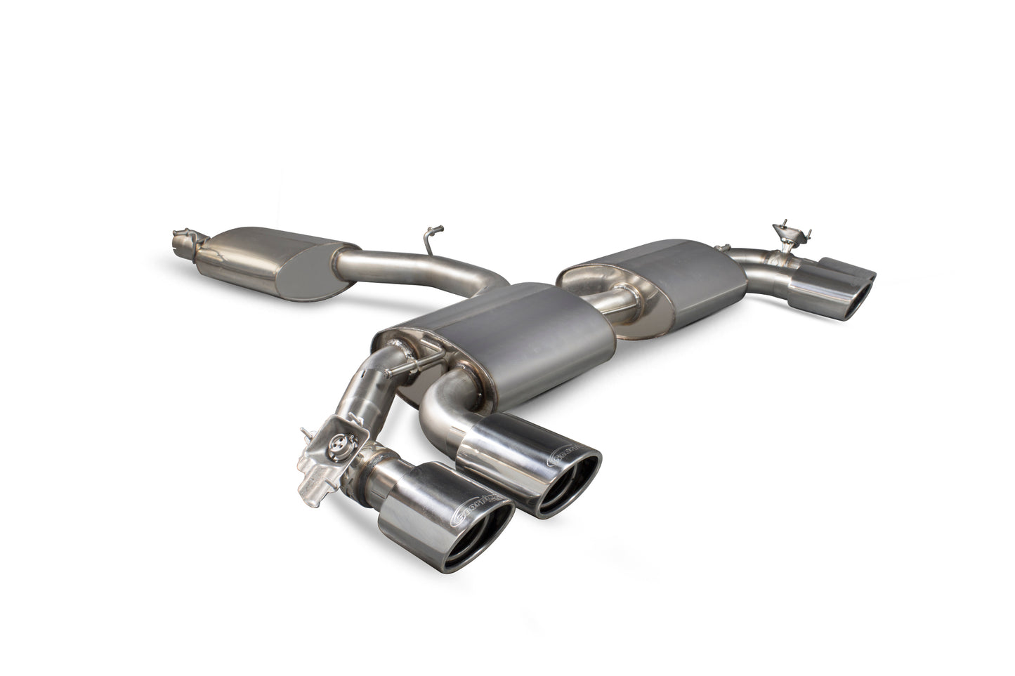 Audi Tt S Mk3 Non GPF Model Only (Coupe Models Only) Reasonated Cat-Back (With Valves) (SAU055)