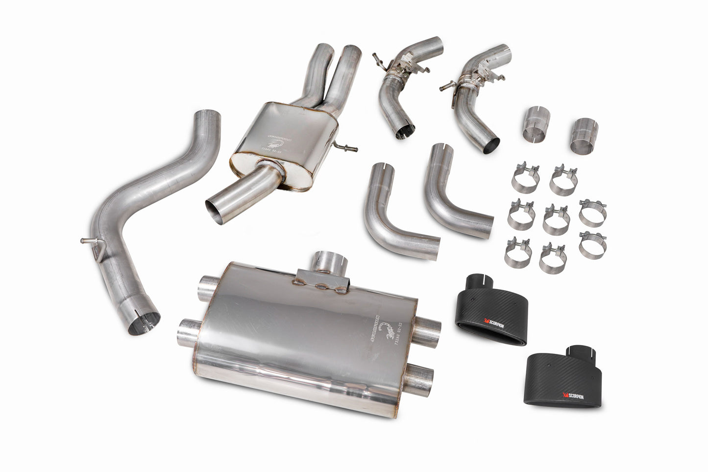 Audi RS3 8V Facelift (GPF Models Only) Resonated Cat/GPF-Back System With Valves (SAU079CF)