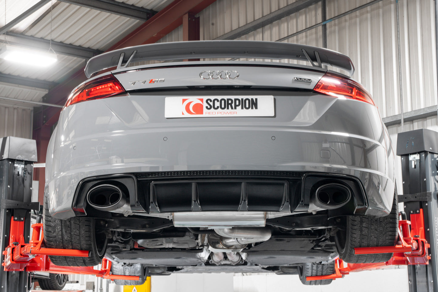 Audi TT-RS Mk3 Coupe (GPF And Non GPF Models) Resonated Cat/GPF-Back System With Valves (SAU081CF)