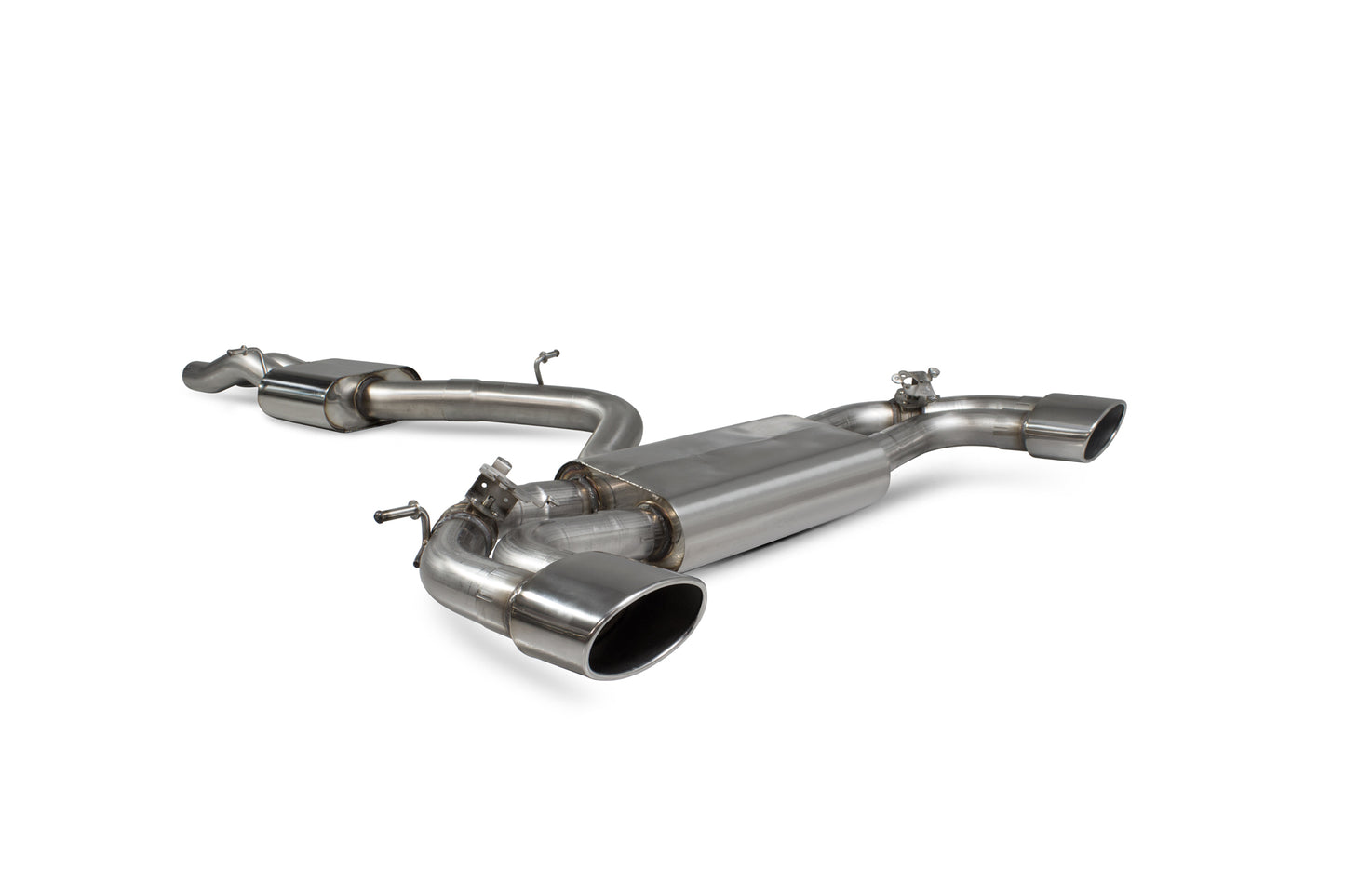 Audi RS3 Saloon 8V Mqb (GPF And Non GPF Models) Resonated Cat-Back System With Electronic Valves (SAU083)